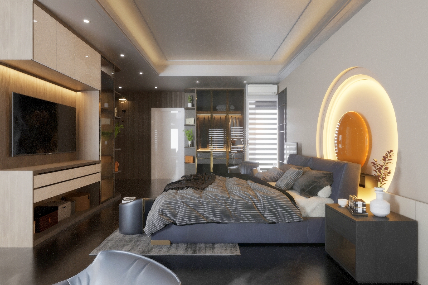 Block B master Bedroom.view 2b