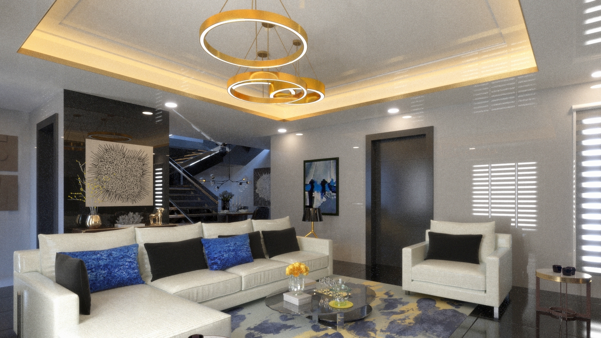 Living Room Block B view 3
